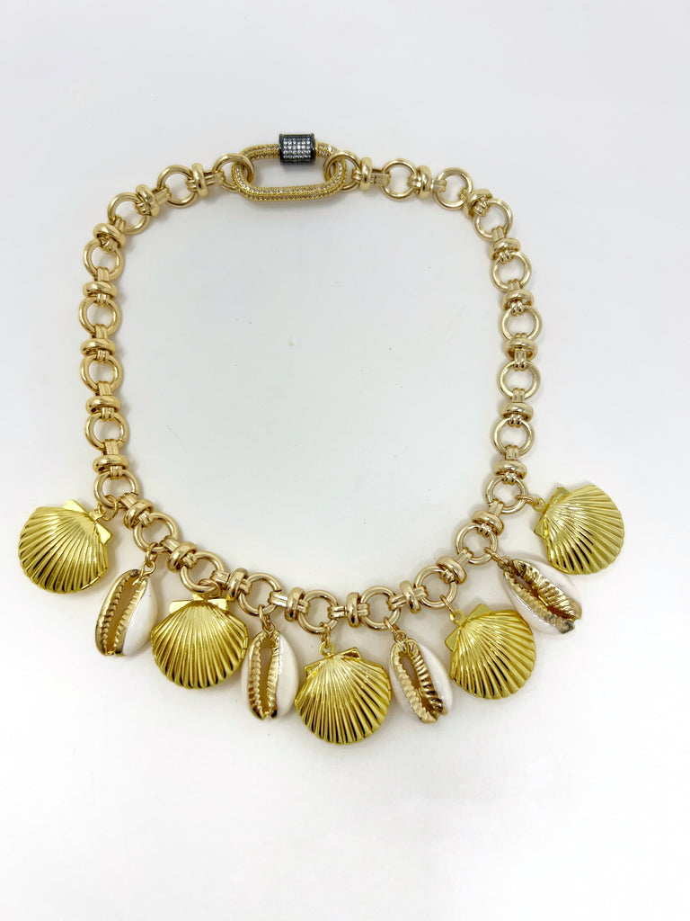 Luxe Shell Charm Necklace